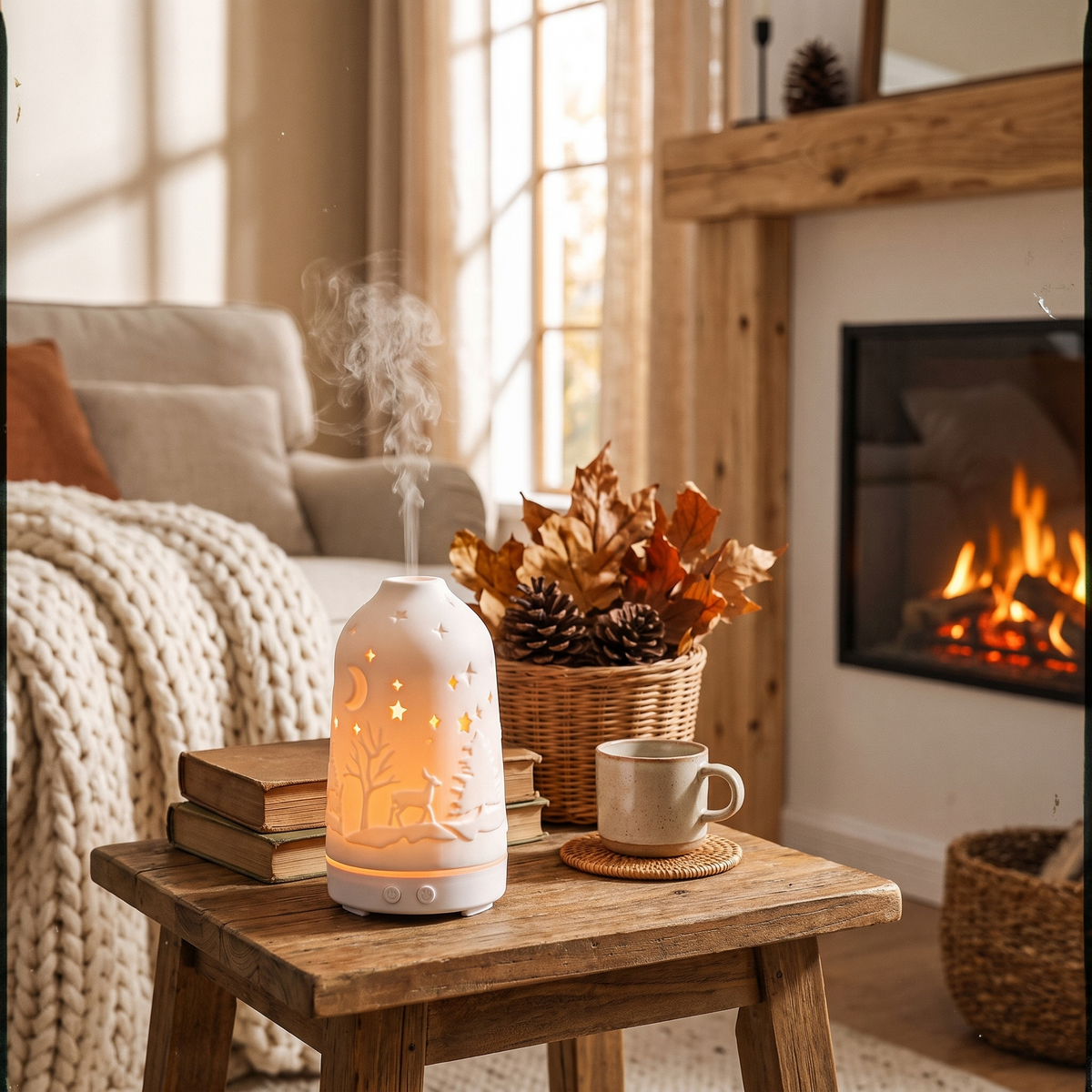 100ml Ultrasonic Aromatherapy Diffuser in the room