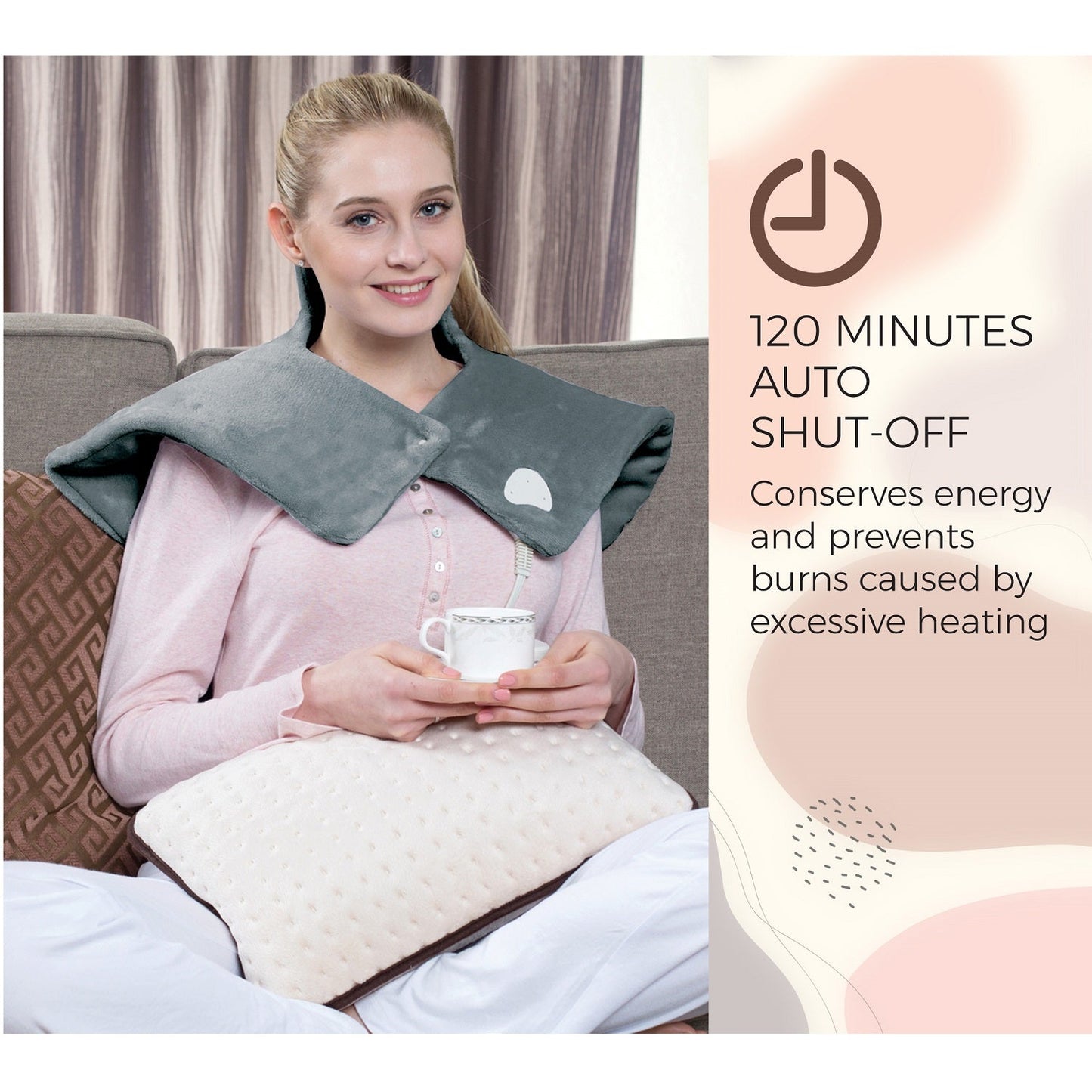 Electric Neck & Shoulder Heating Wrap