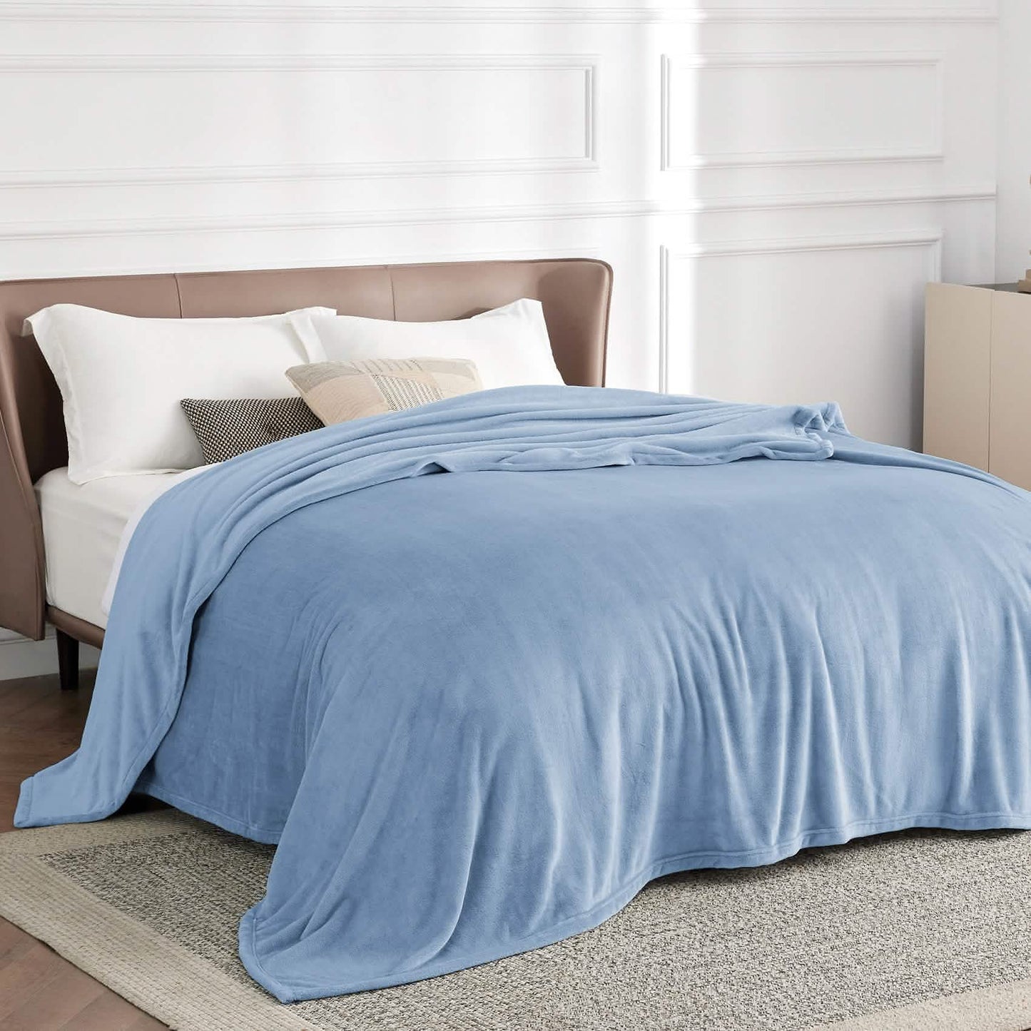 Plush Fleece Throw Blanket