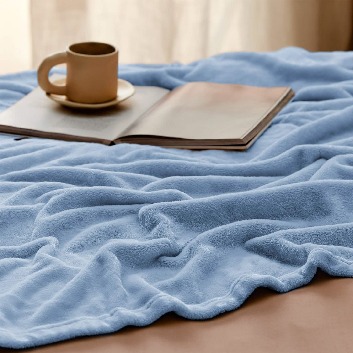 Plush Fleece Throw Blanket