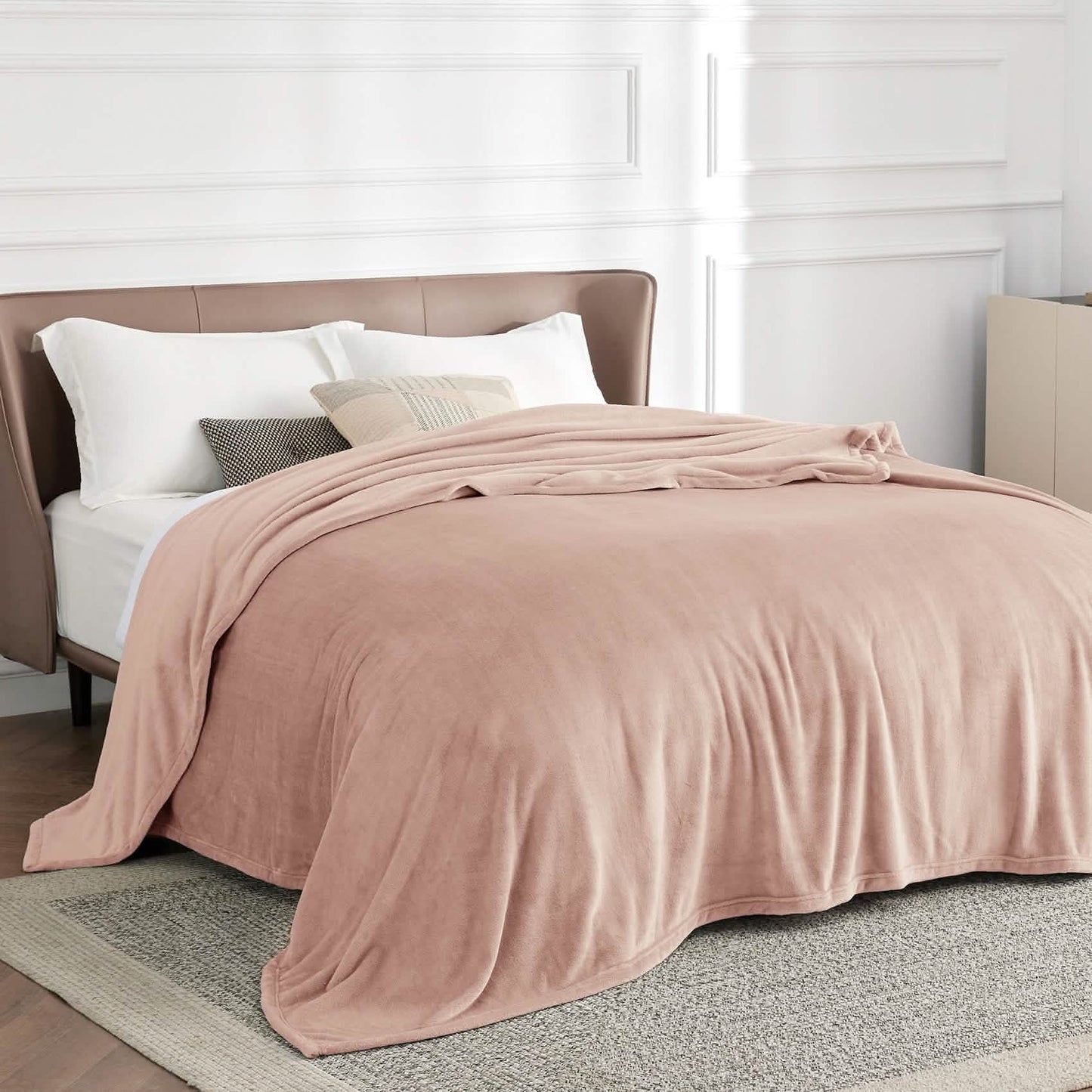 Plush Fleece Throw Blanket