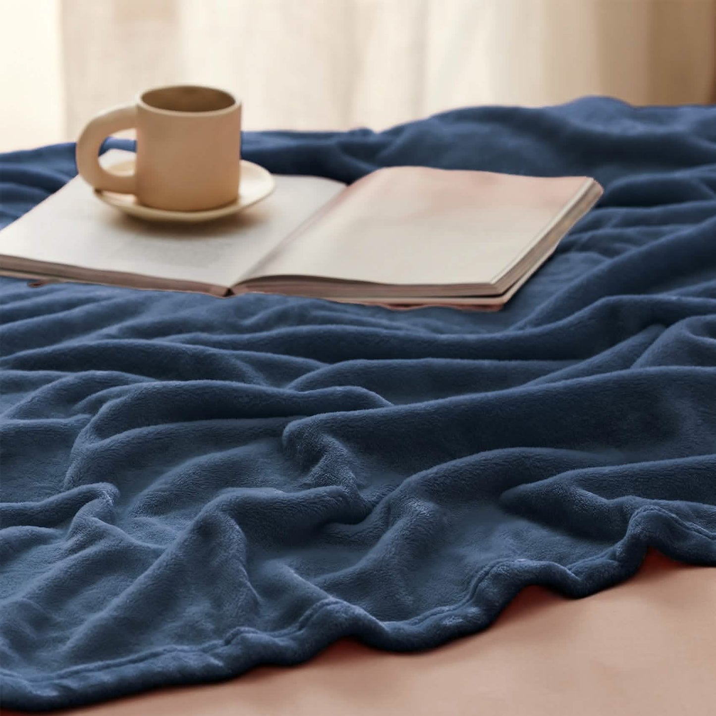 Plush Fleece Throw Blanket
