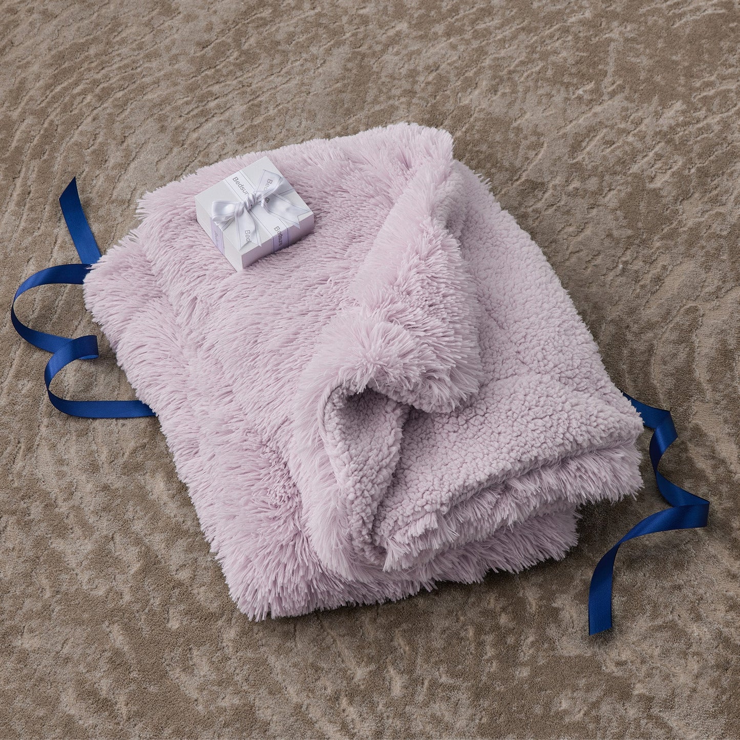Fuzzy Faux Fur Blanket