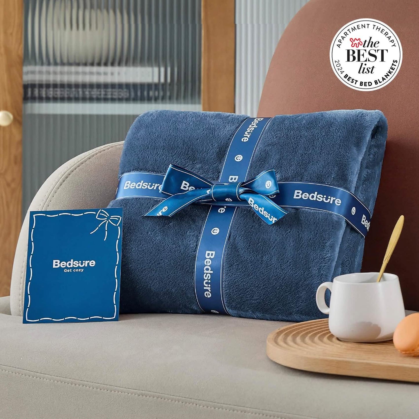 Plush Fleece Throw Blanket