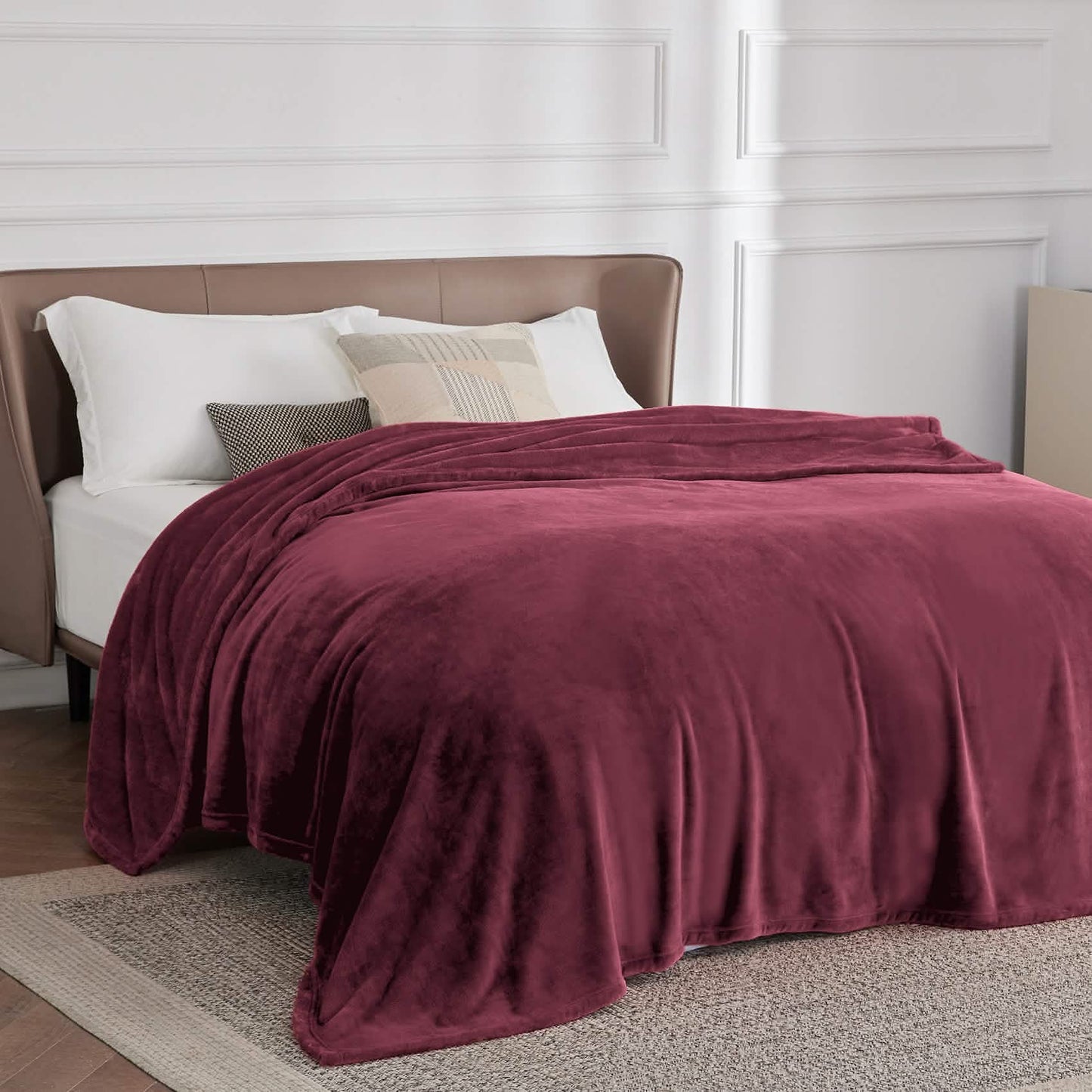 Plush Fleece Throw Blanket