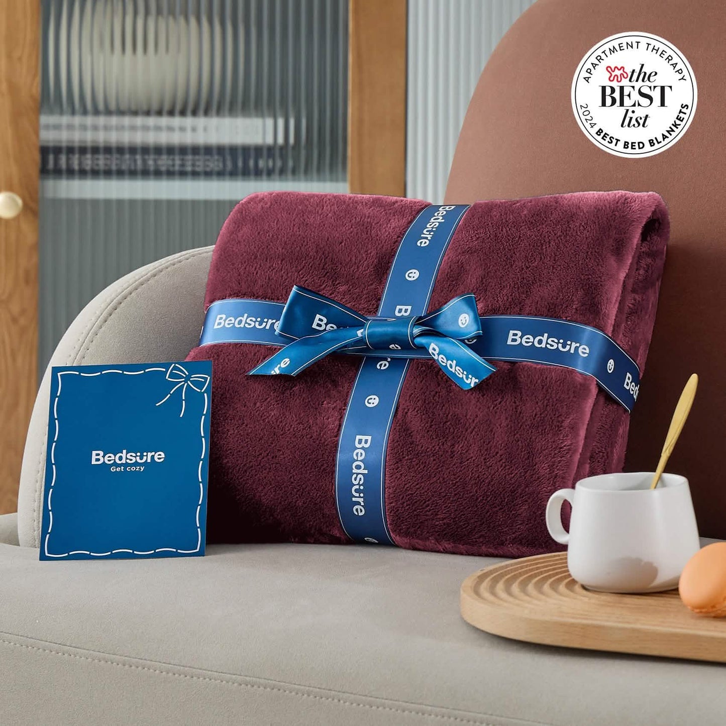 Plush Fleece Throw Blanket
