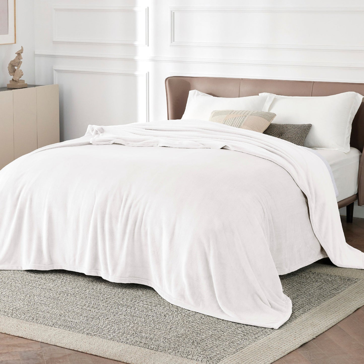 Plush Fleece Throw Blanket