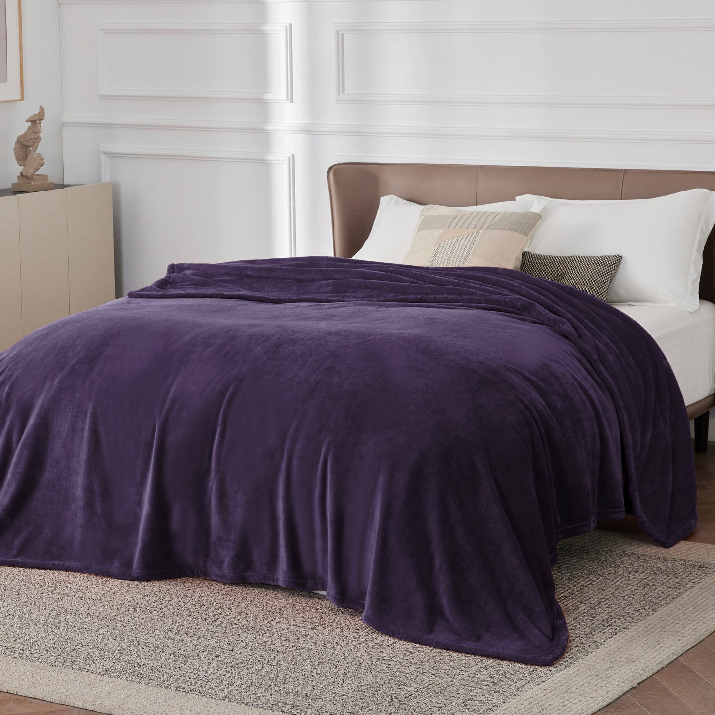 Plush Fleece Throw Blanket