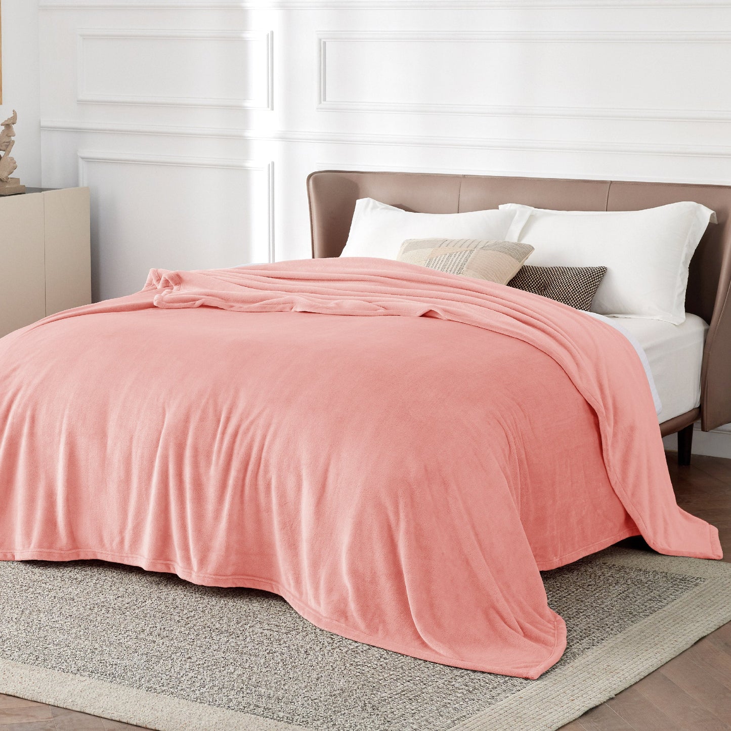 Plush Fleece Throw Blanket