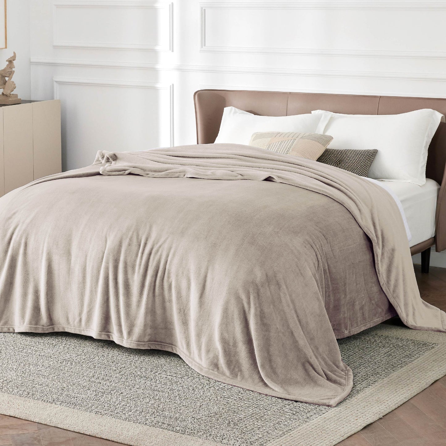 Plush Fleece Throw Blanket