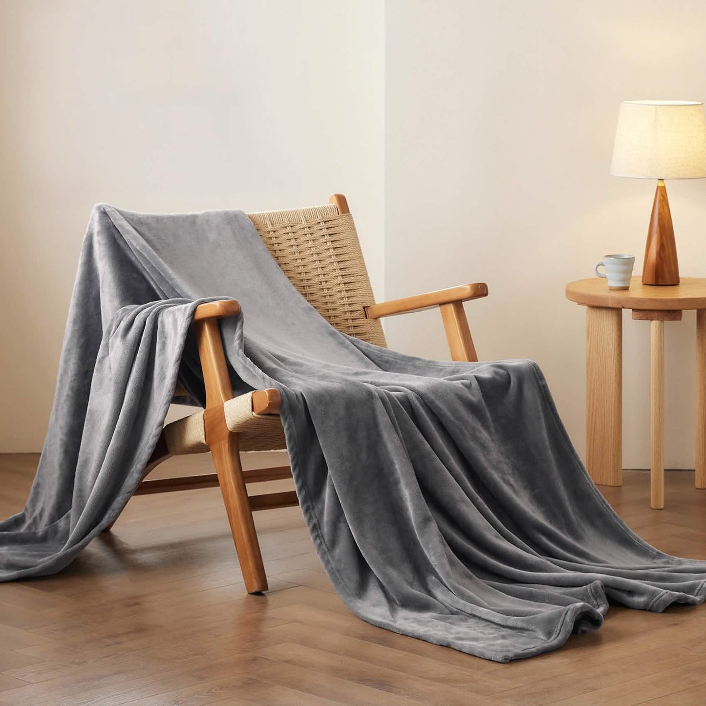 Plush Fleece Throw Blanket