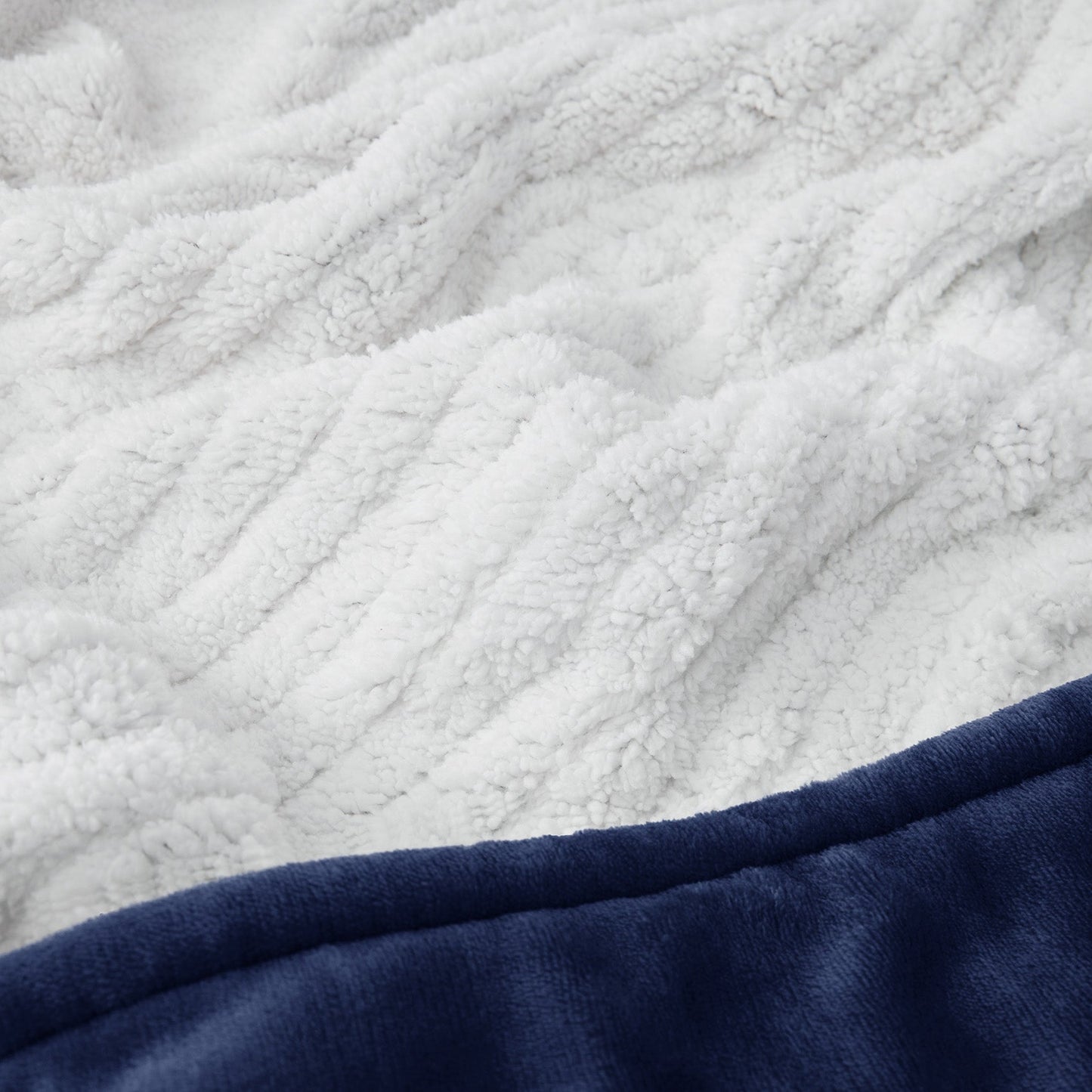 Flannel Sherpa Heated Blanket