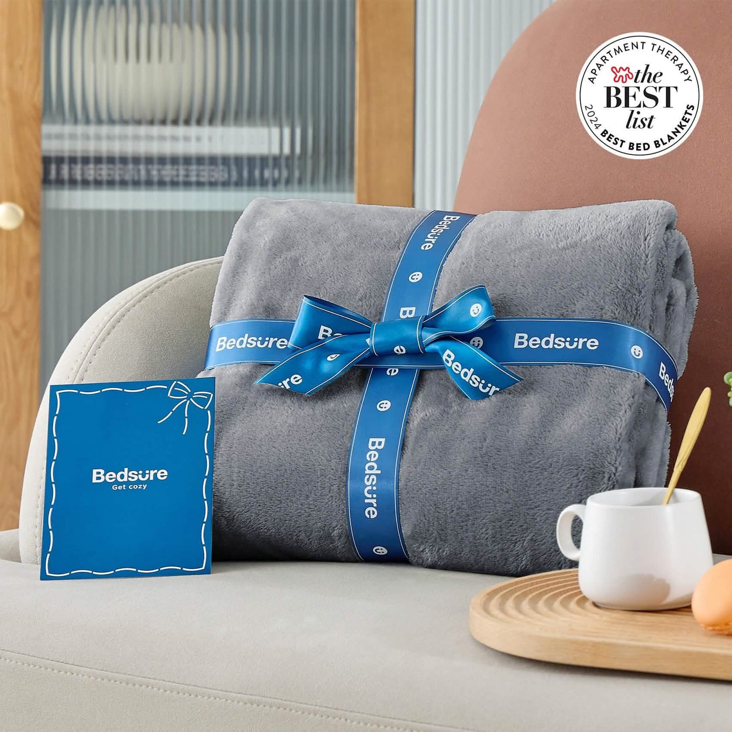 Plush Fleece Throw Blanket