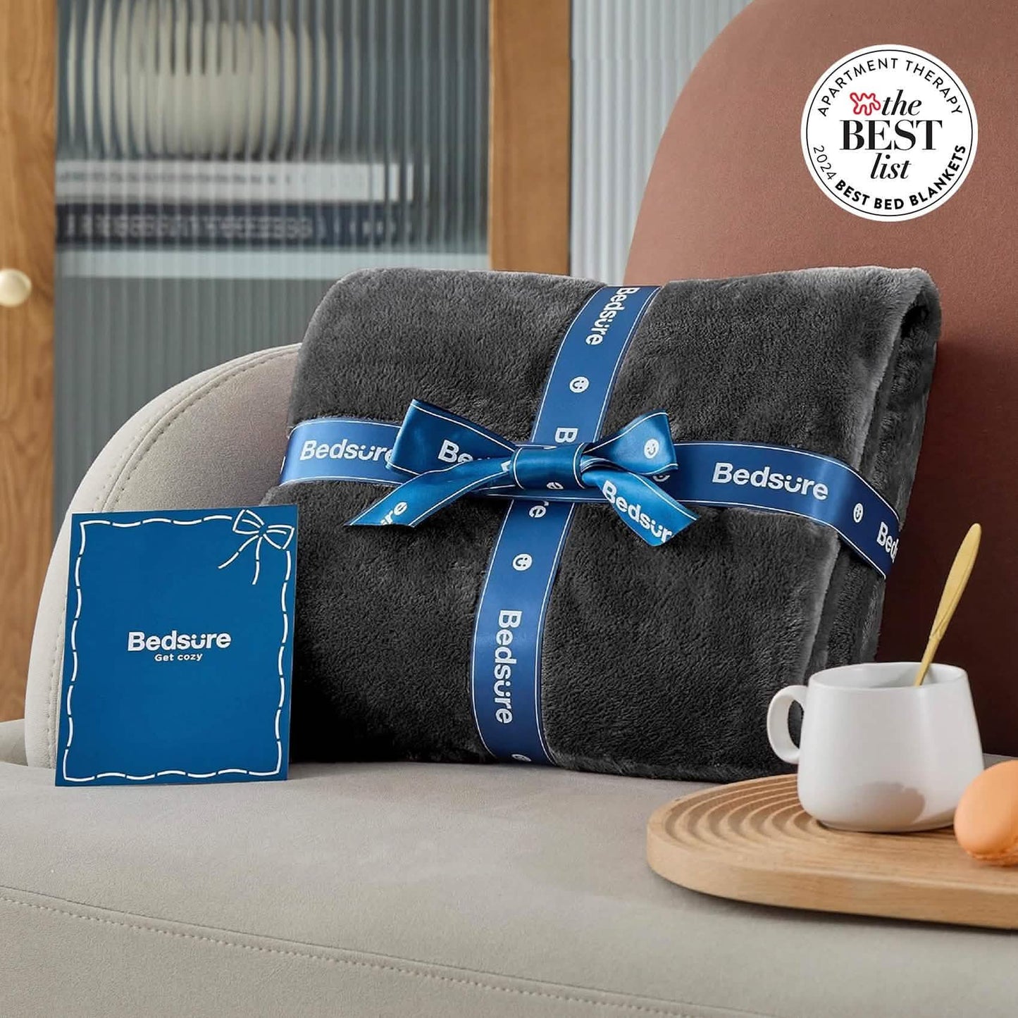 Plush Fleece Throw Blanket