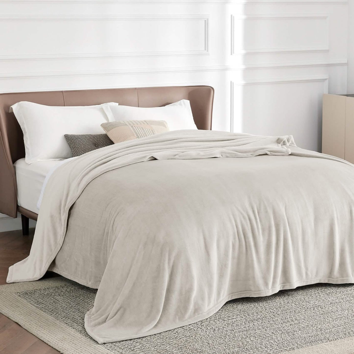 Plush Fleece Throw Blanket