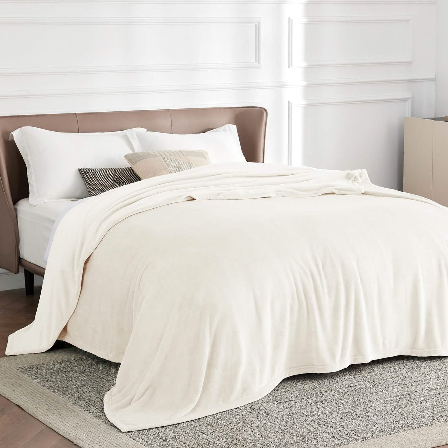 Plush Fleece Throw Blanket