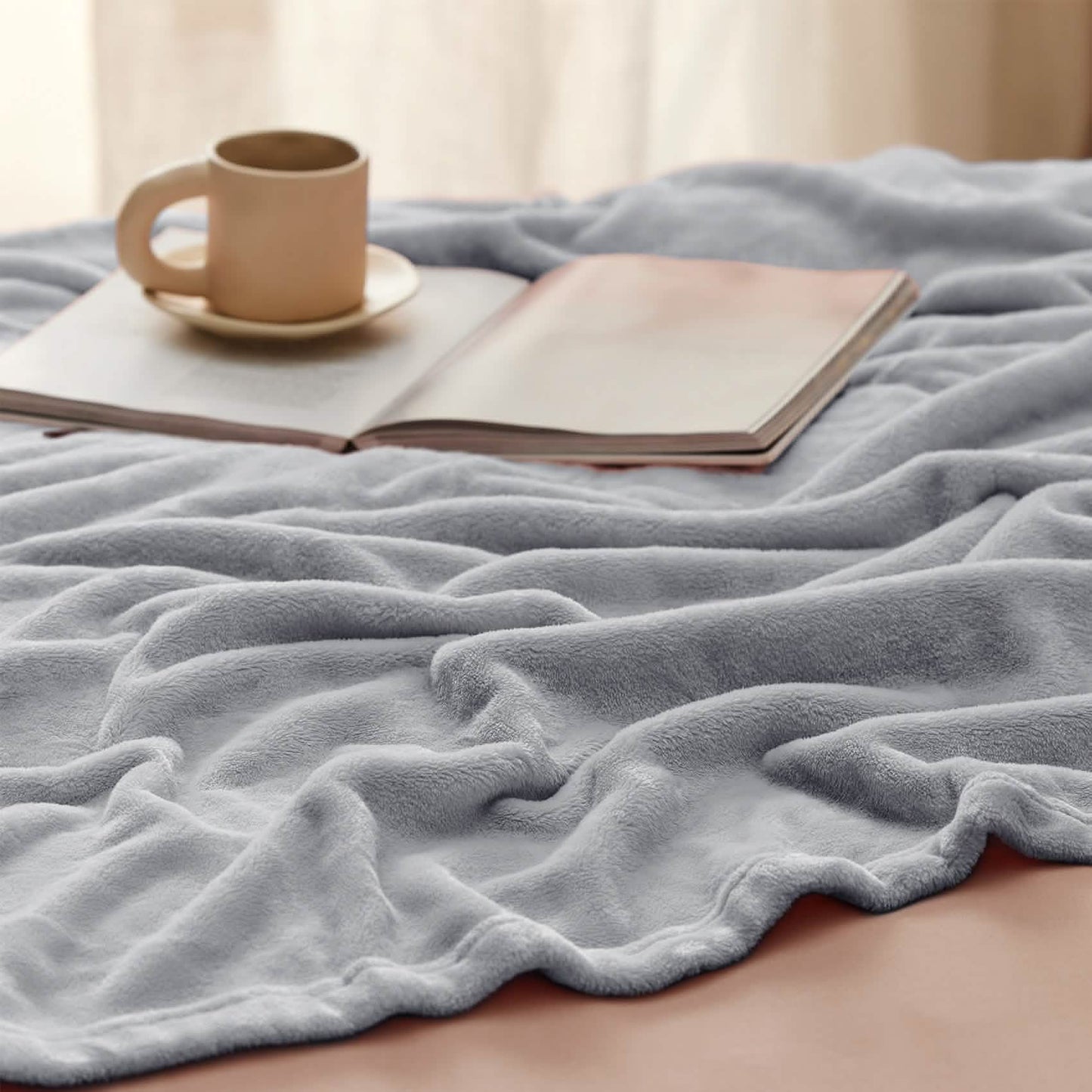 Plush Fleece Throw Blanket