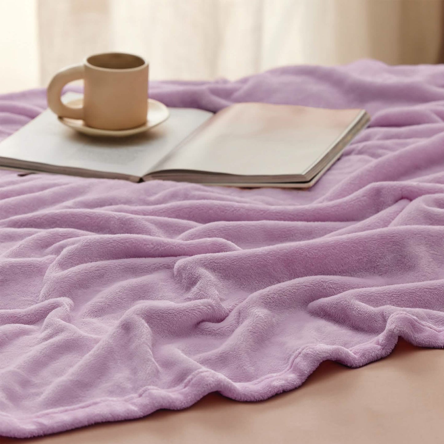 Plush Fleece Throw Blanket