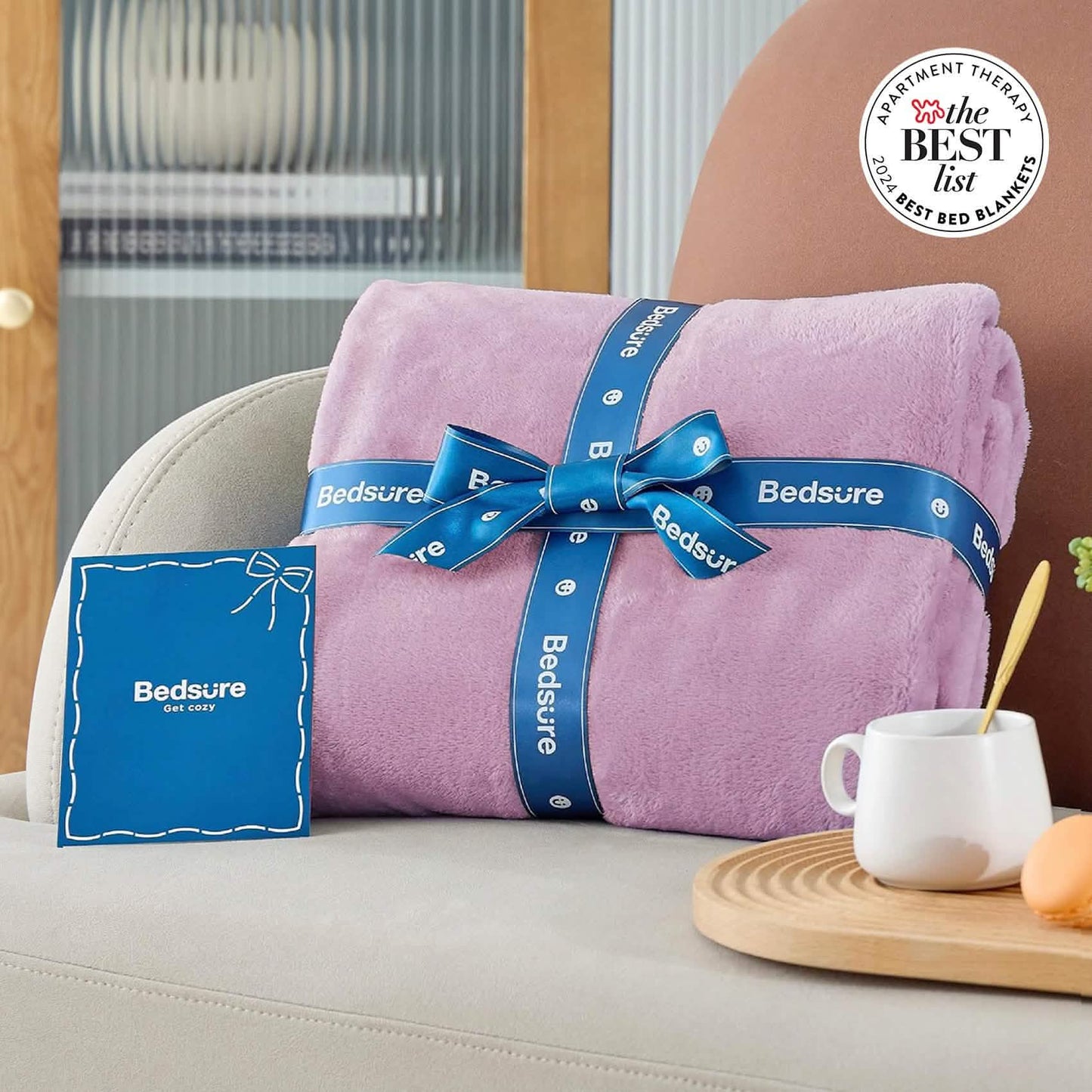 Plush Fleece Throw Blanket