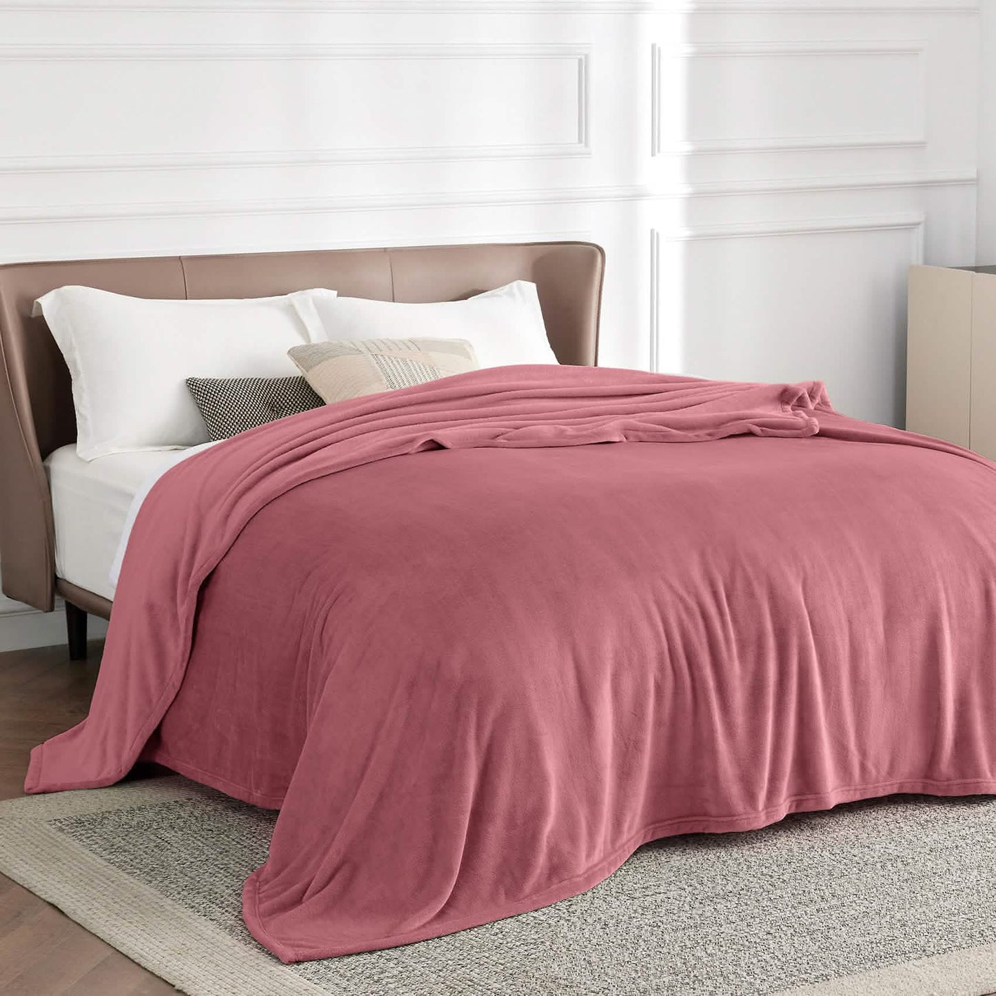 Plush Fleece Throw Blanket