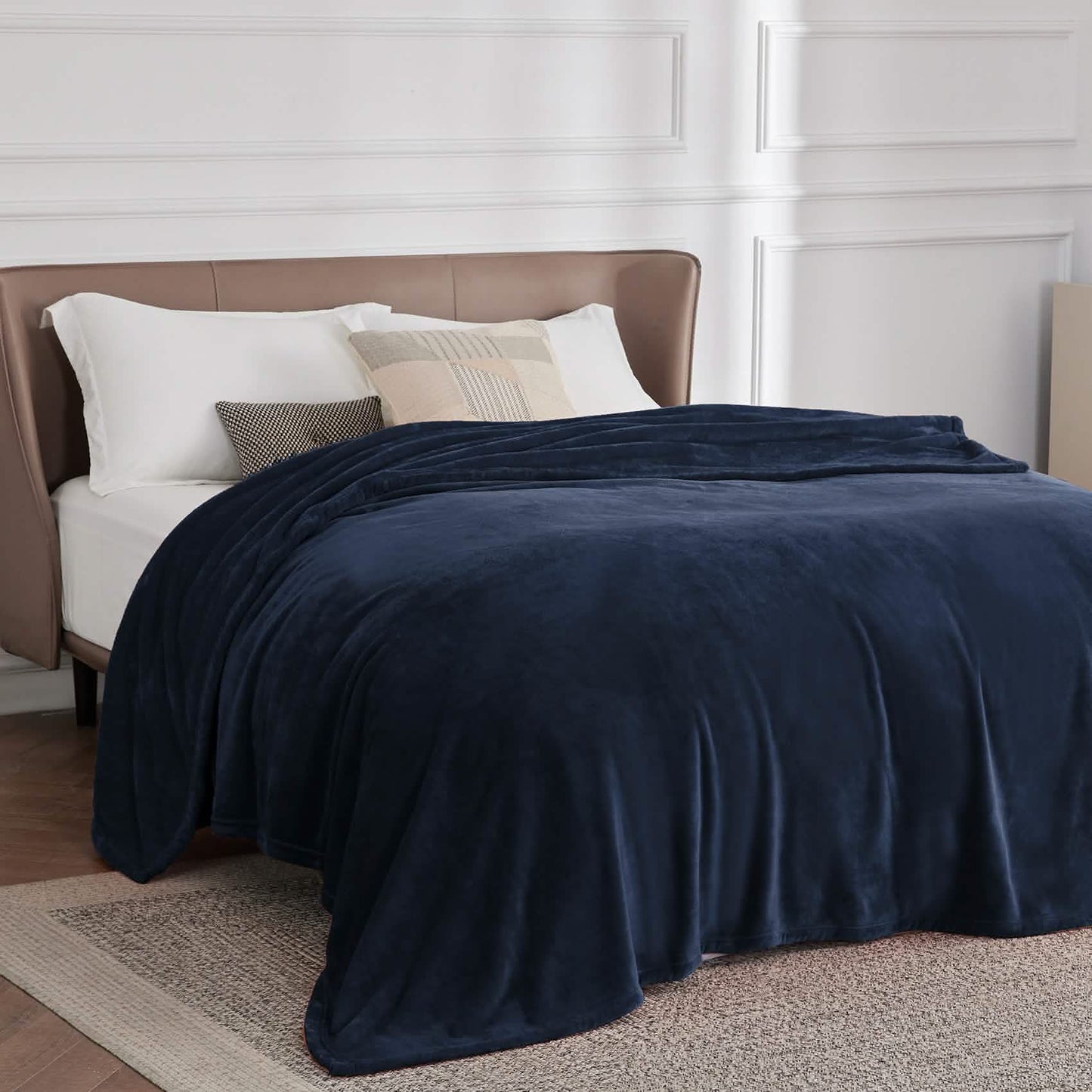 Plush Fleece Throw Blanket