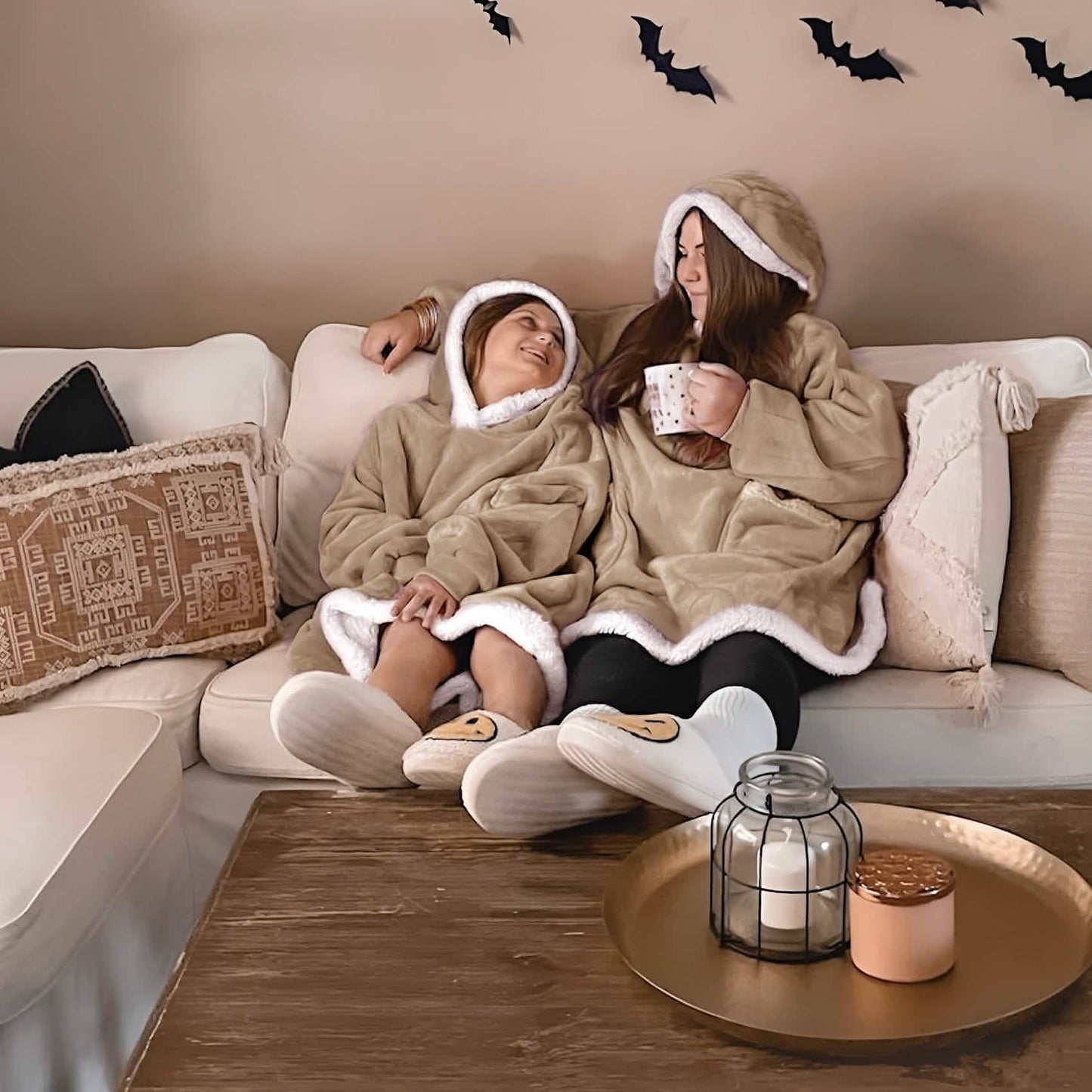 Sherpa Fleece Blanket Hoodie