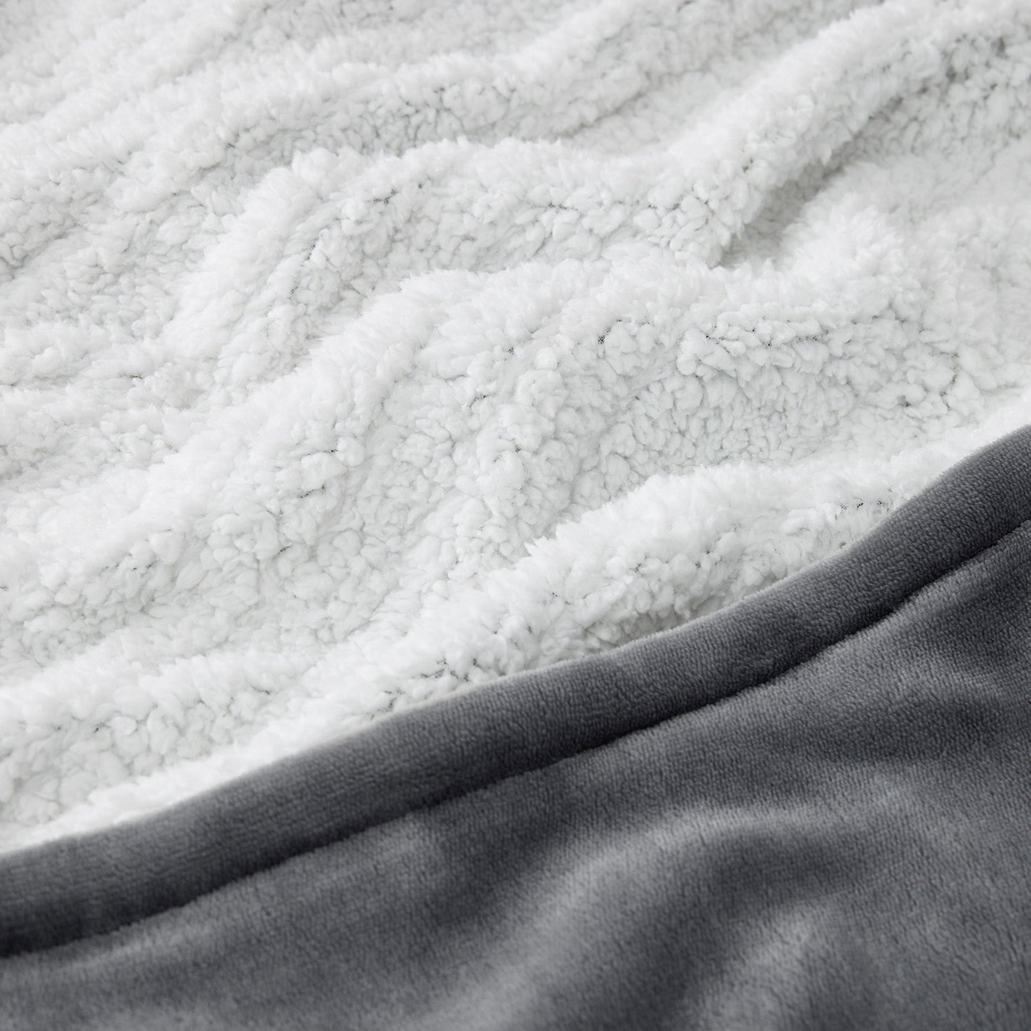 Flannel Sherpa Heated Blanket