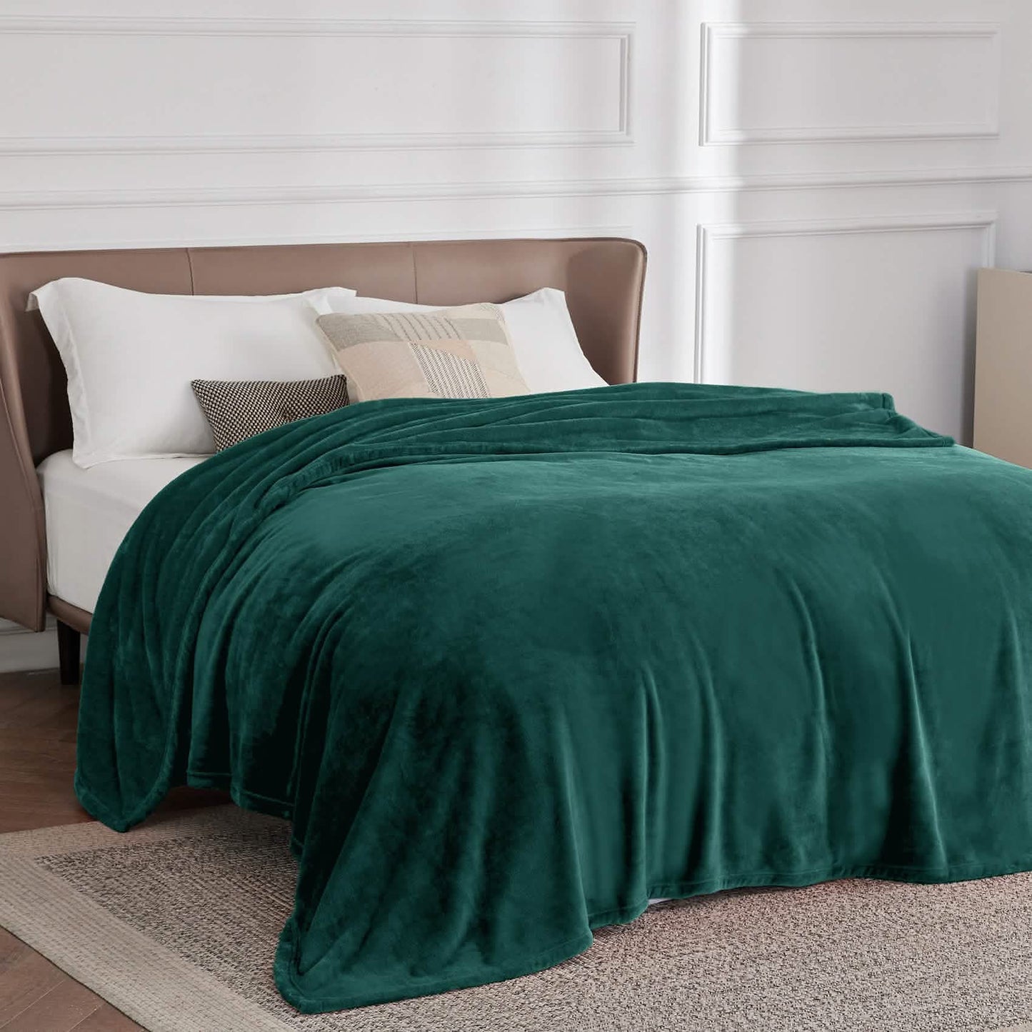 Plush Fleece Throw Blanket
