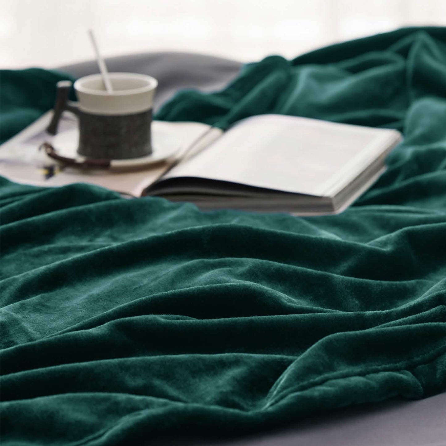 Plush Fleece Throw Blanket