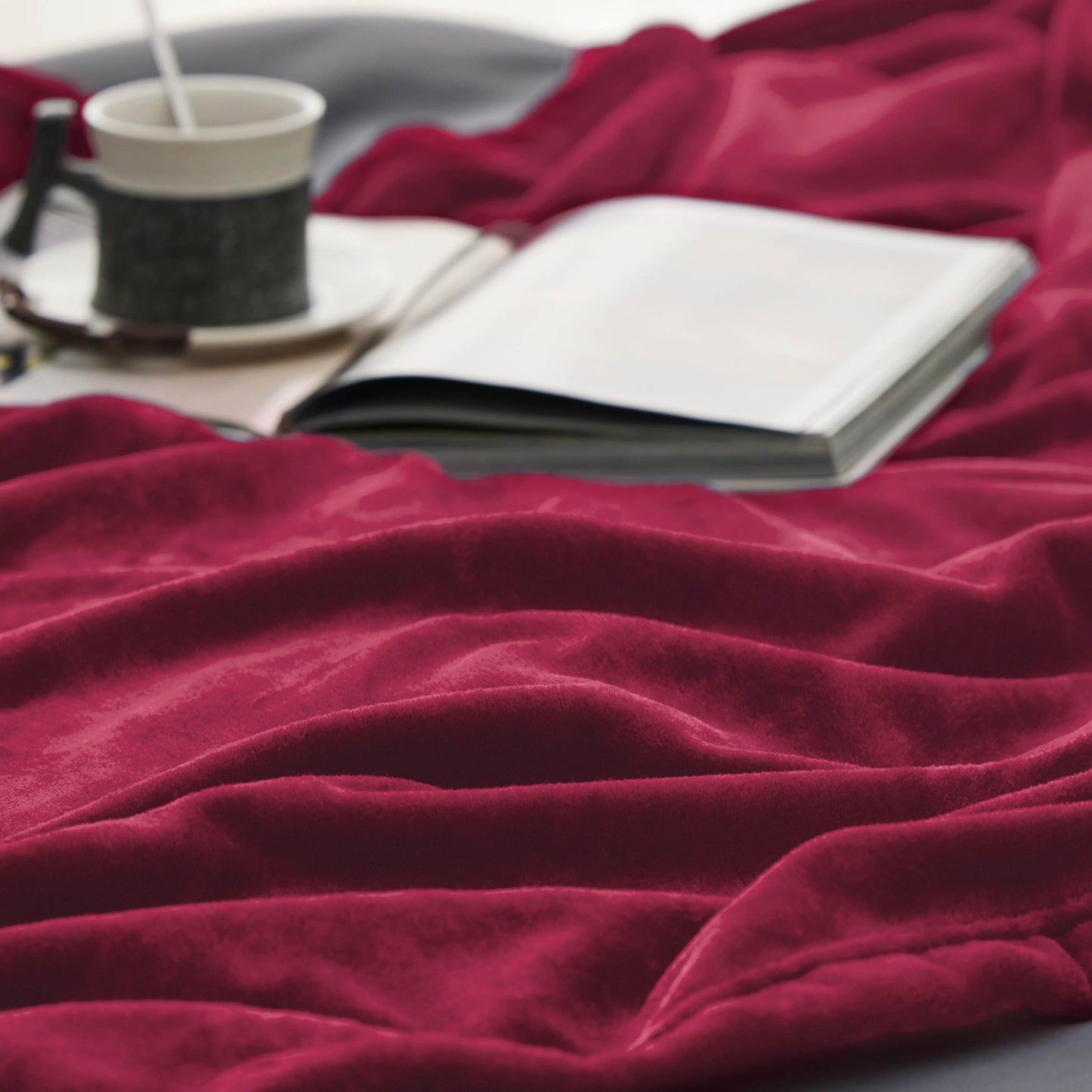 Plush Fleece Throw Blanket