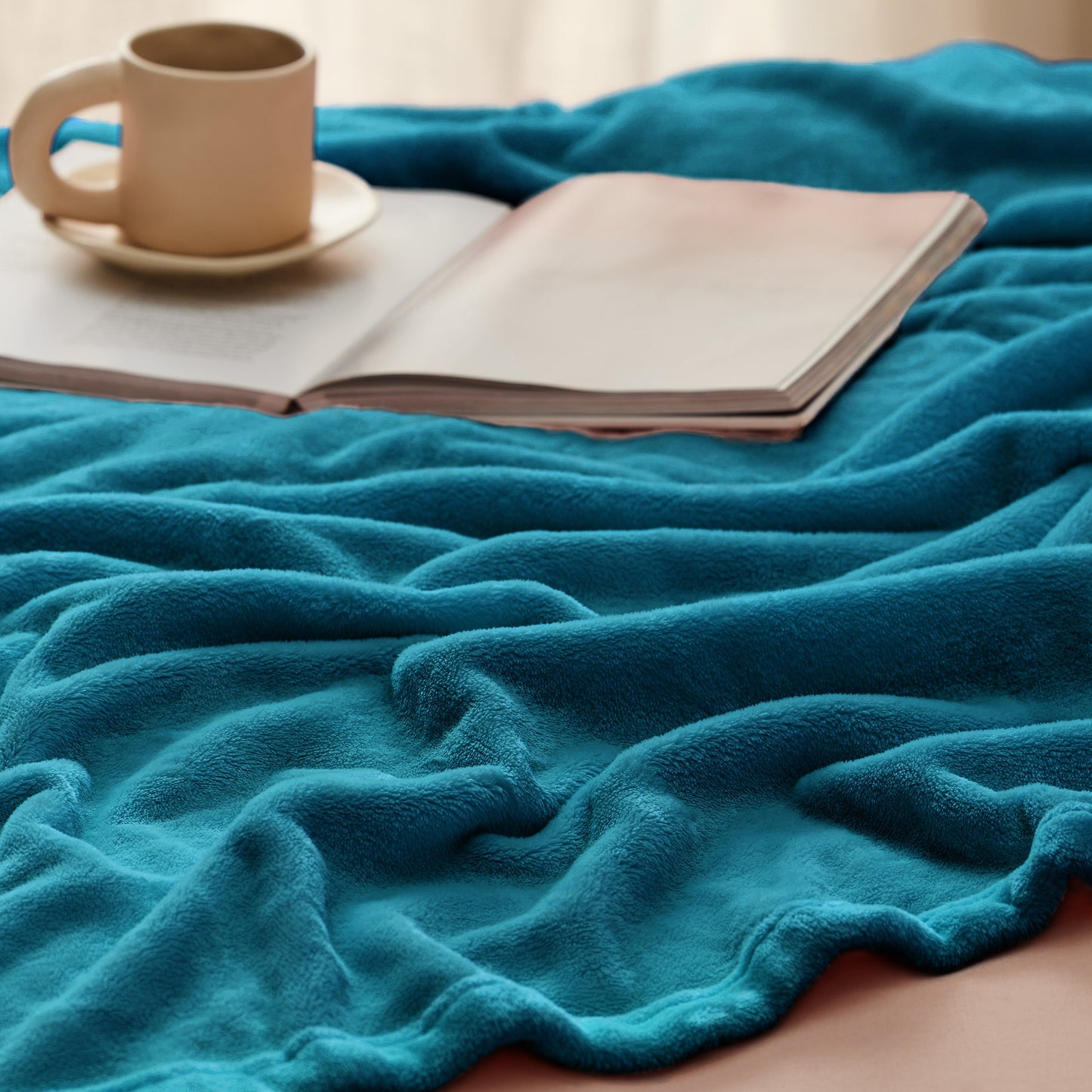 Plush Fleece Throw Blanket