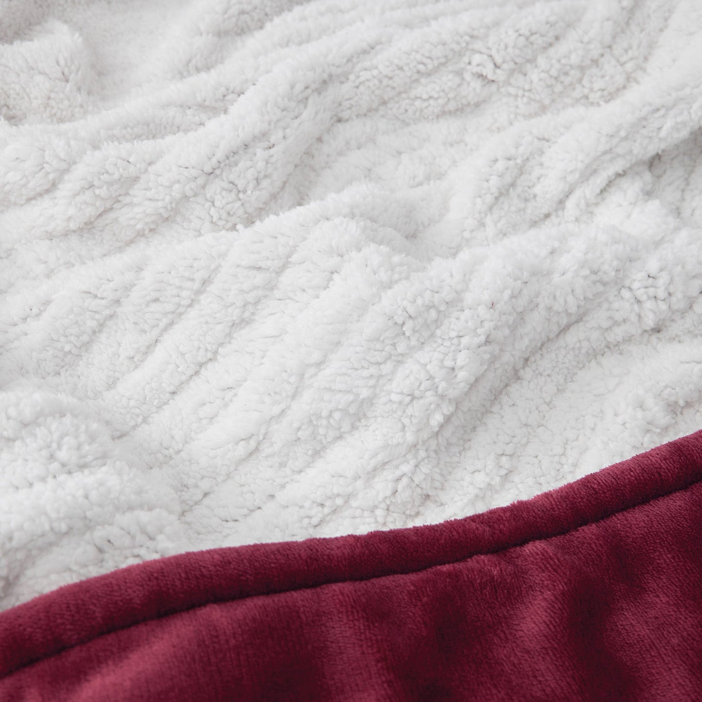 Flannel Sherpa Heated Blanket