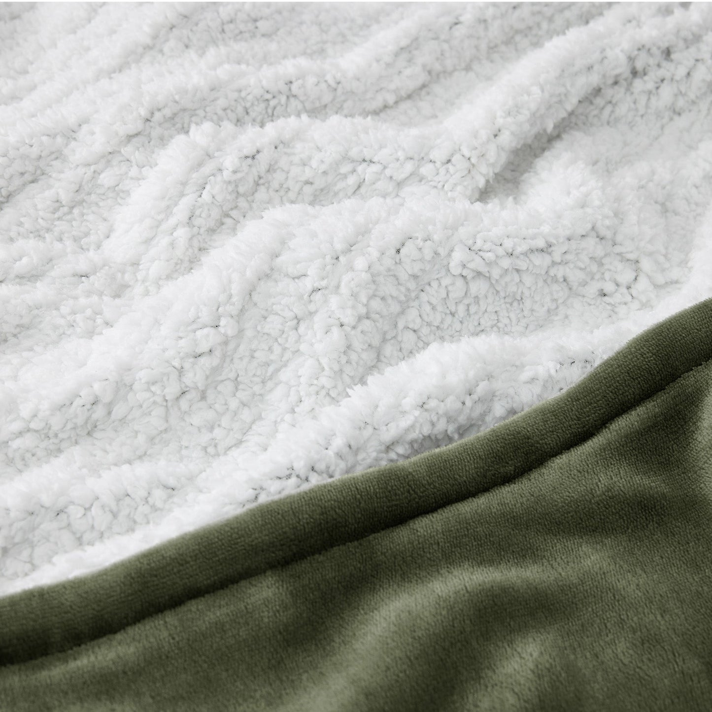 Flannel Sherpa Heated Blanket