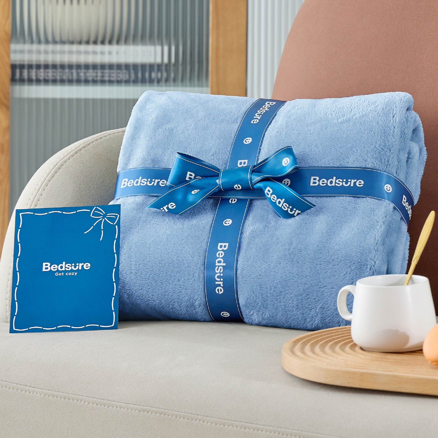Plush Fleece Throw Blanket