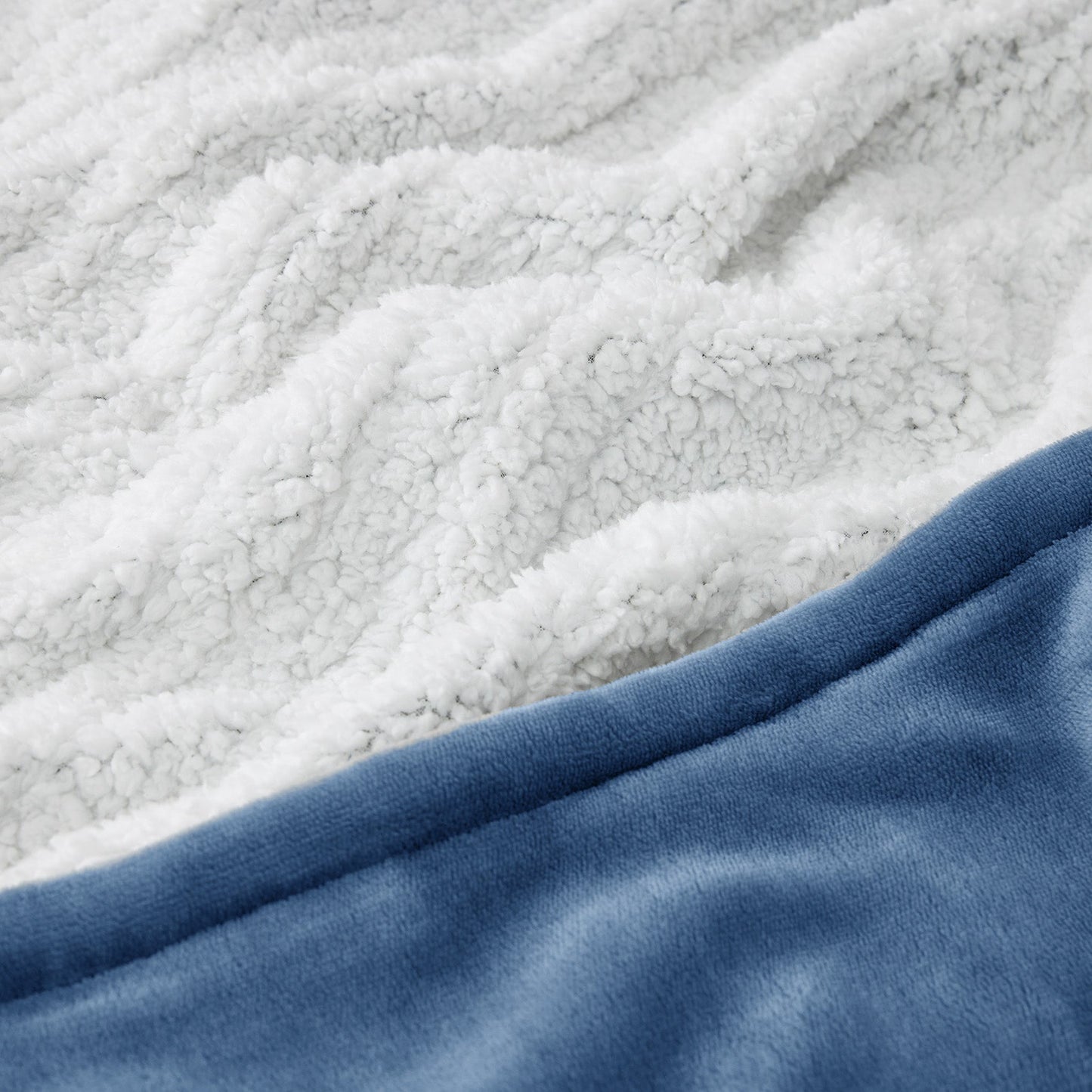 Flannel Sherpa Heated Blanket