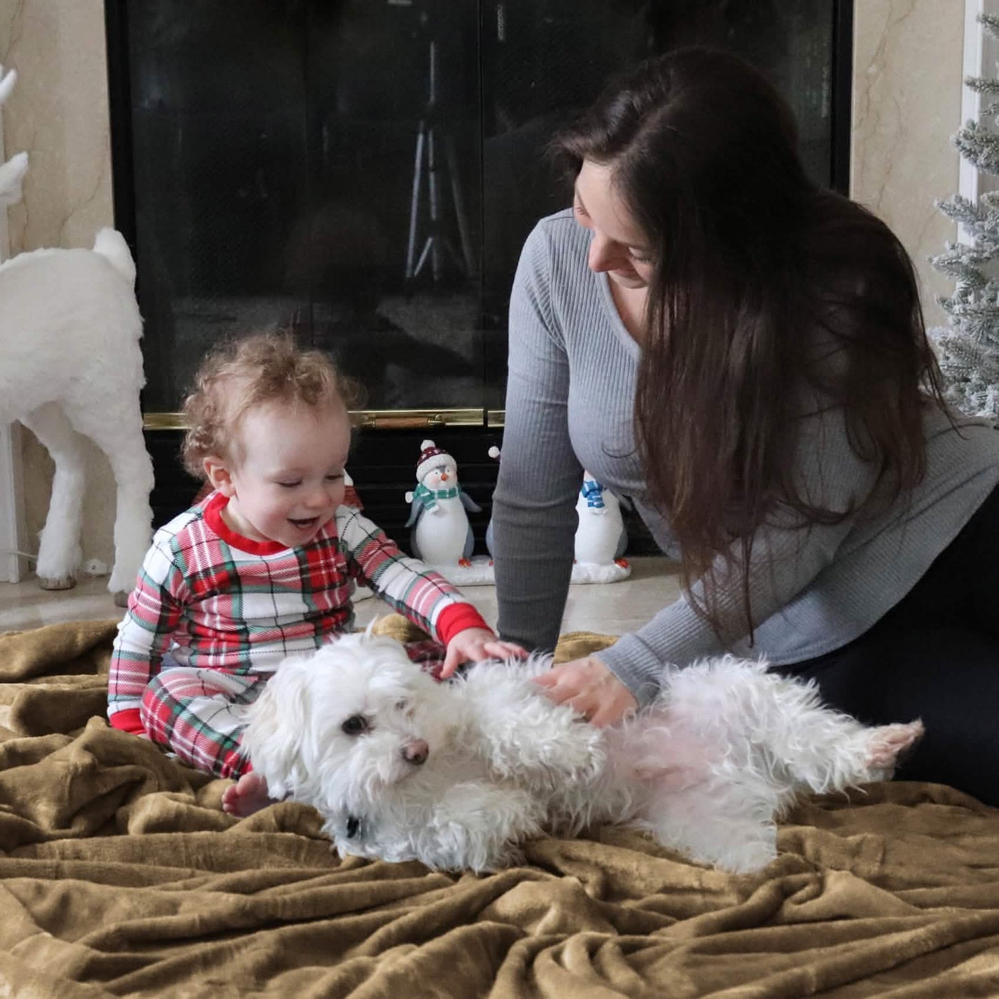 Plush Fleece Throw Blanket