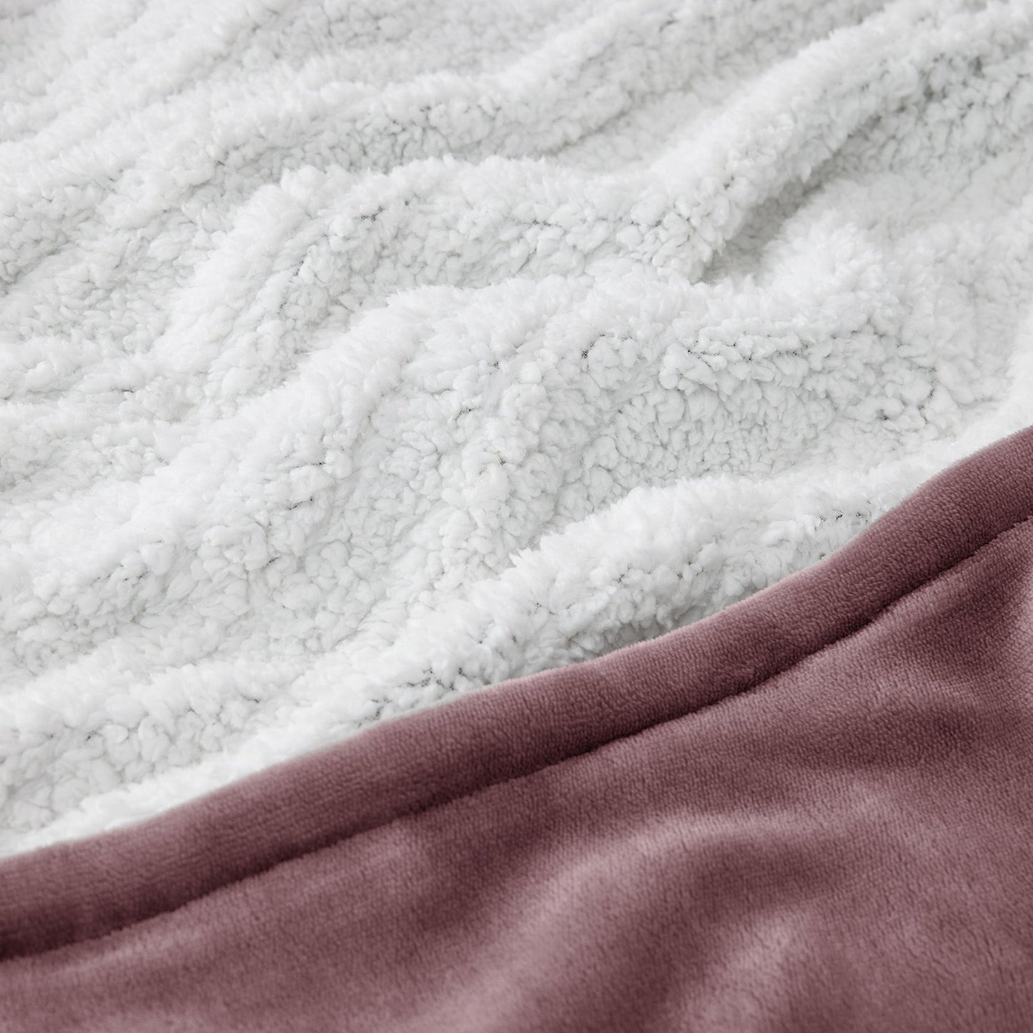 Flannel Sherpa Heated Blanket