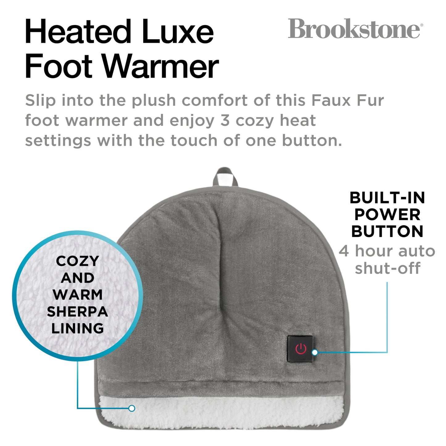 Heated Luxe Foot Warmer