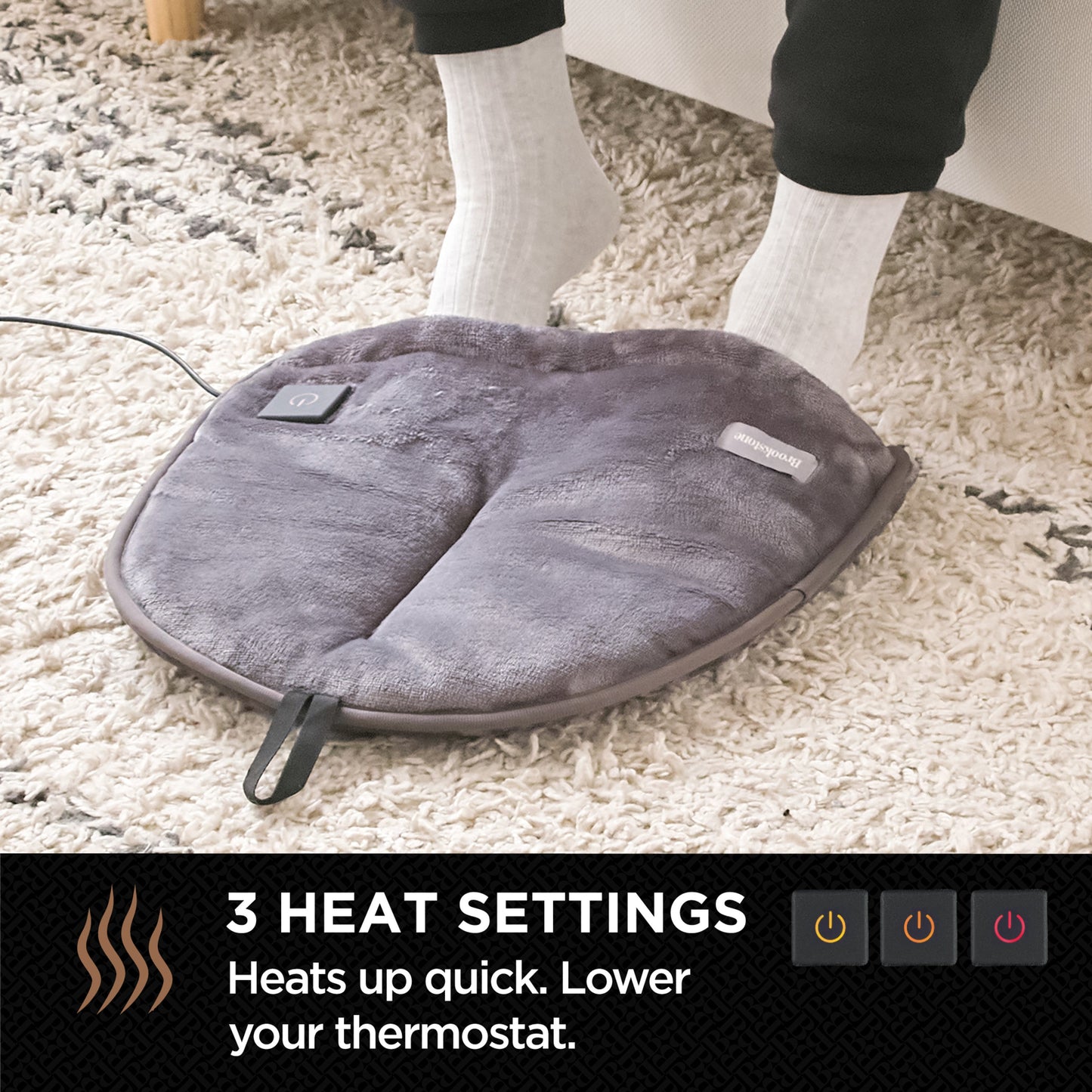 Heated Luxe Foot Warmer