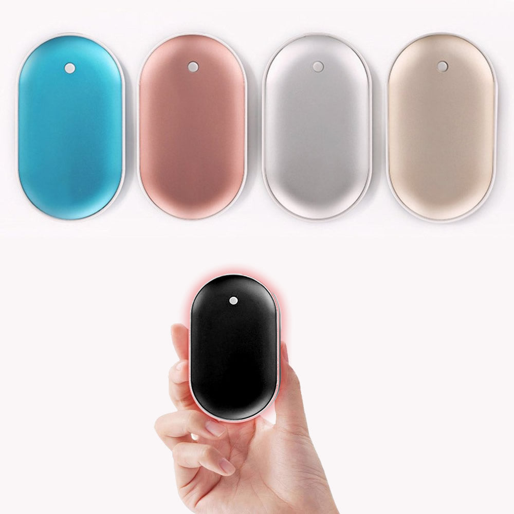 Rechargeable Hand Warmer & Power Bank (5000mAh)