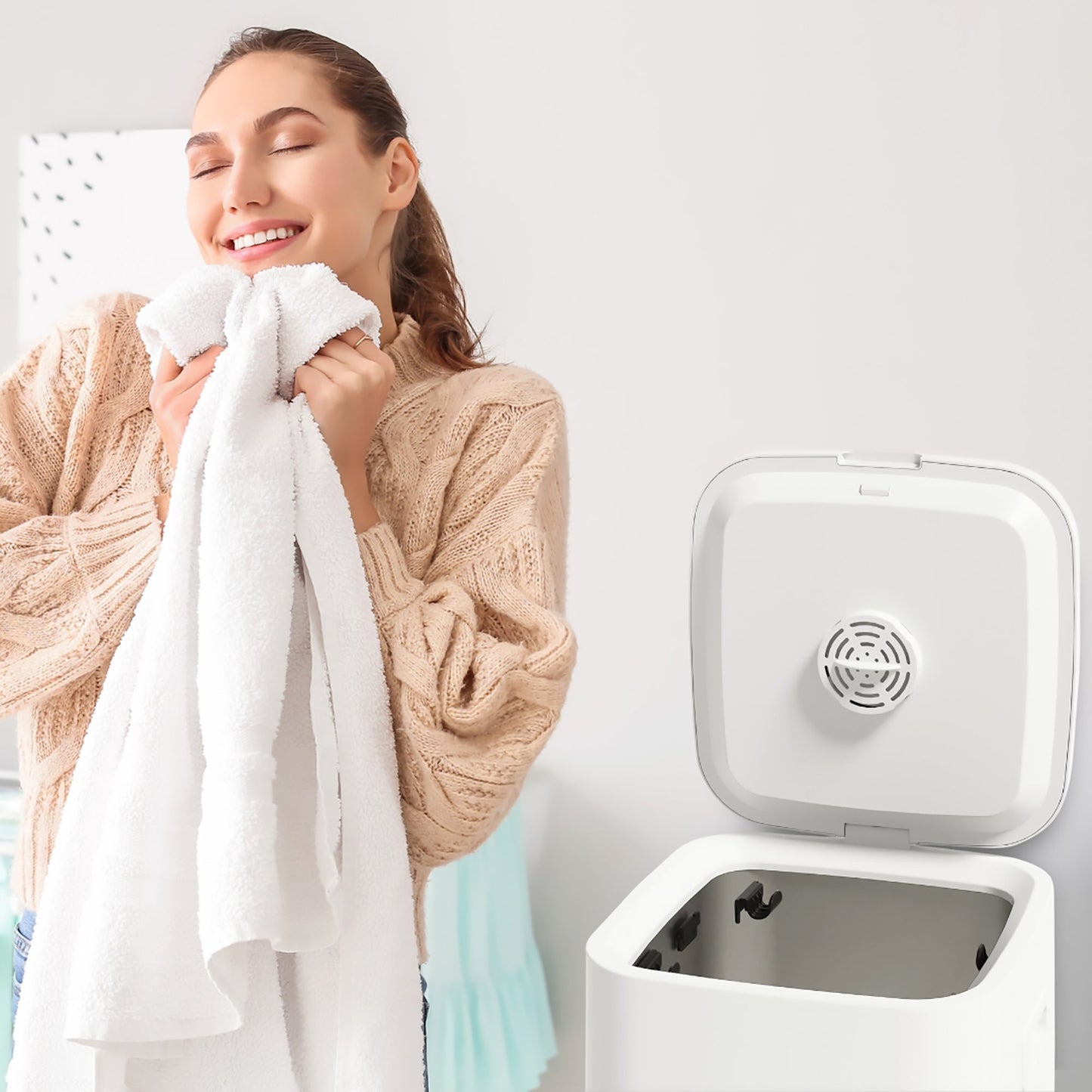 35L Towel Warmer Bucket with LED Display