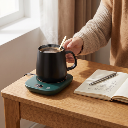 Electric Coffee Mug Warmer For Desk Auto Shut Off USB Tea