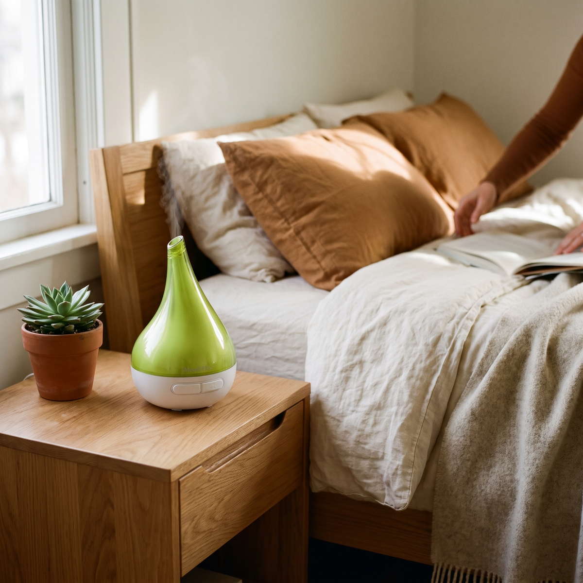 Drop-shaped Cool Mist Humidifier Ultrasonic Aroma