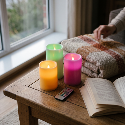 Flameless Candles Votive Candles Wireless Battery Operated