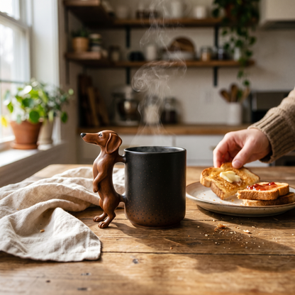 3D Handmade Dachshund Mug