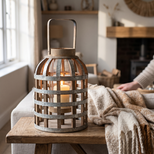 Decorative Lantern With Handle