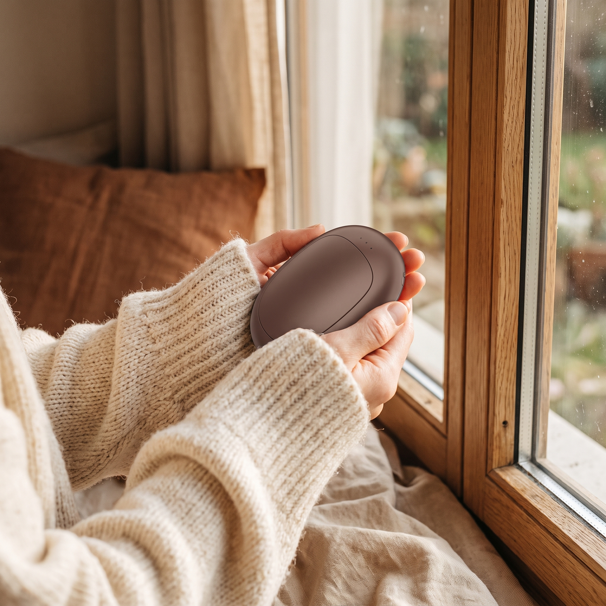 USB Rechargeable Mini Magnetic Split Hand Warmer