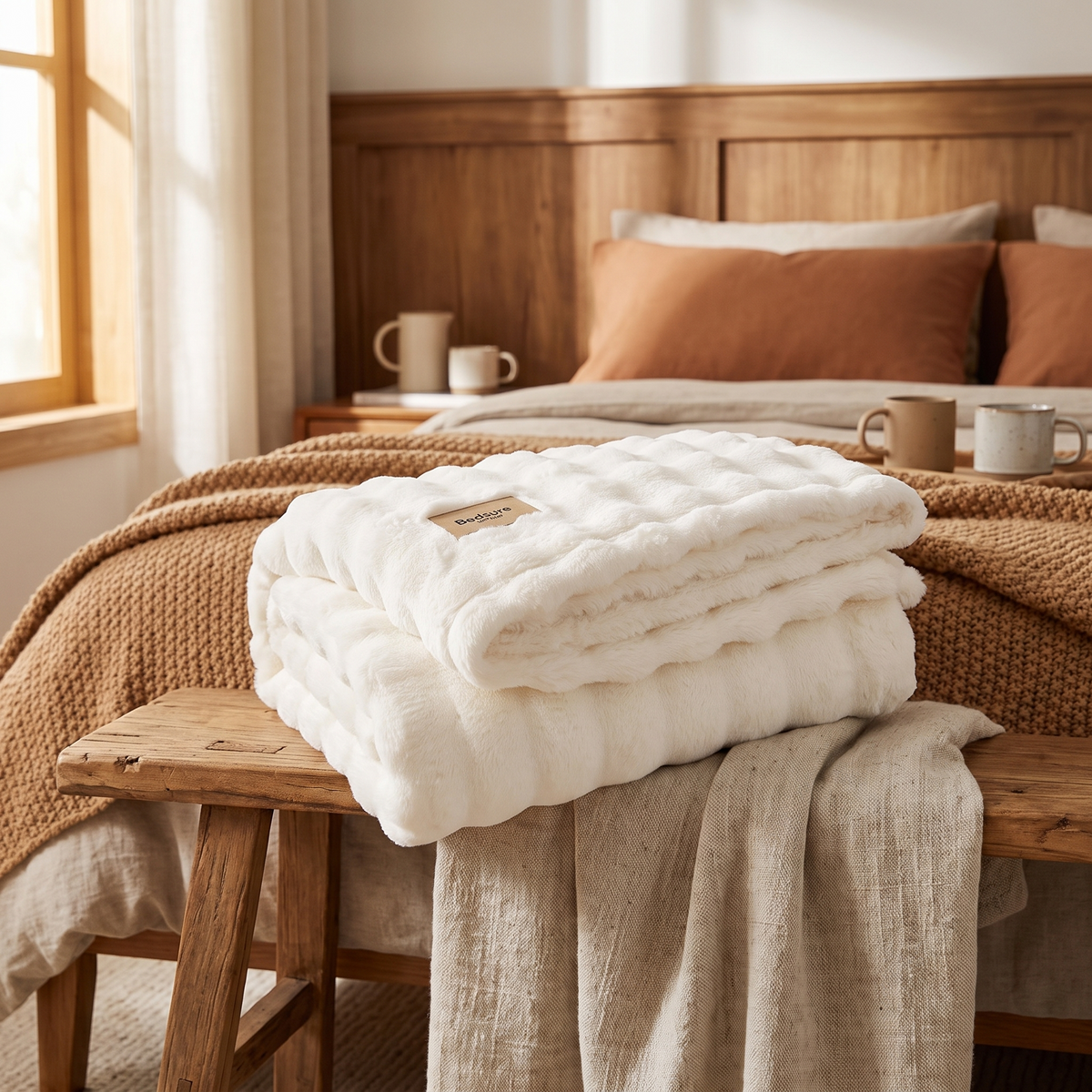Cloud Bubble Blanket full view