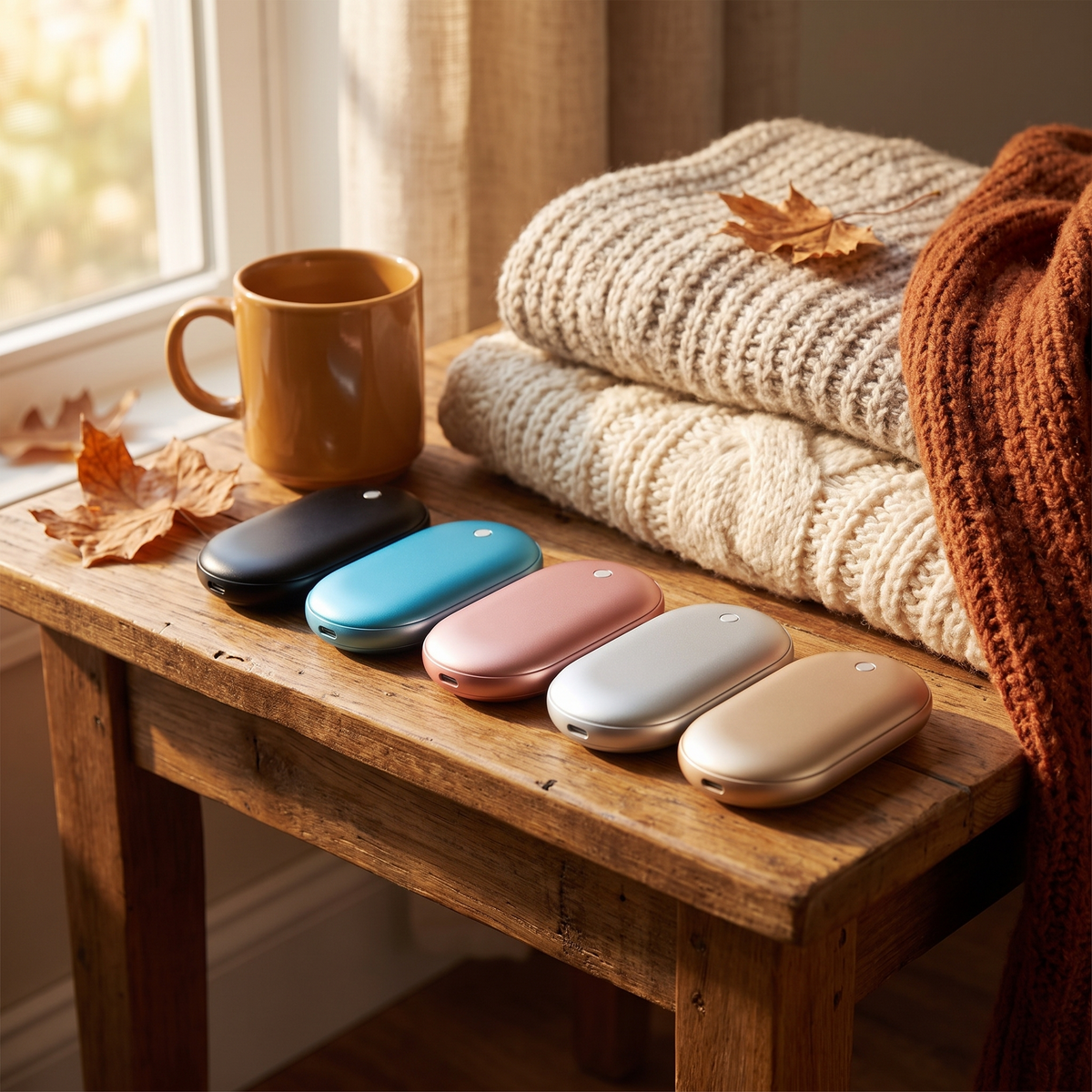 Rechargeable Hand Warmer & Power Bank (5000mAh) full view