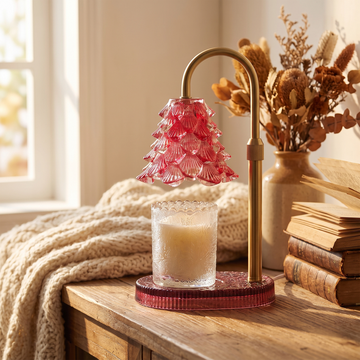 Candle Warmer Lamp With Timer & Dimmer full view